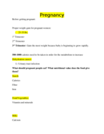 Human Nutrition 221 Week 9 Notes