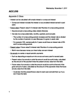 ACC 210 Appendix C Class Notes