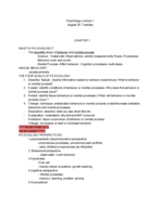psychology lecture 1 notes 