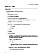Math 2211 week 8 notes