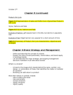 Chapter 8 (continued) & Chapter 9 : Brand Strategy and Management