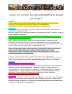 Lesson 09 note hs460