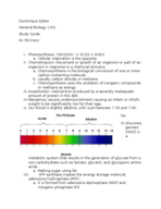 Introduction to Biology Study Guide