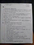 ANS 001, Week 6, Lecture 15 Notes