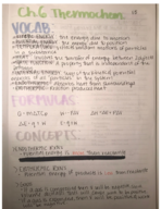 Solubility and Thermochemistry