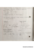 Class Notes Weeks 9-11 - Two Different Ways to Represent Dissociation