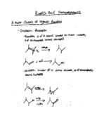 Organic Chemistry 1, Week 6 Notes