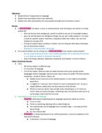 Week 5 Notes