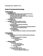 Psych 2010: Midterm Study Guide
