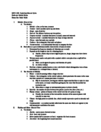 MUS 1200 - Exam One Study Guide
