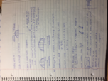 Maths notes week 11