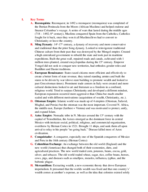 Exam 1 Study Guide