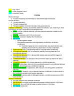 Psych, Week 6 Notes