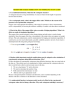 Reservoir characterization