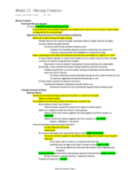 UNL ECON 211 Course Notes Week 11 - Money Creation
