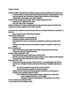 Bio 1030 Exam 3 Study Guide 
