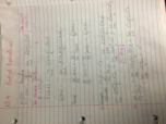 Week 6 notes