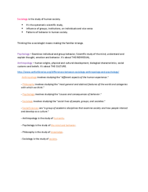 Chapter 1 :  The Sociological Imagination