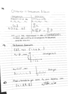 Chapter 11 Notes Overview and 11.1 Sequences Meredith Burr