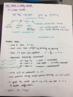 MATH 245 Exam 2 Study Guide