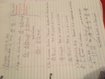 Study guide for exam 2 