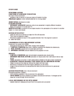 STUDY GUIDE