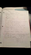 Week 9 math notes