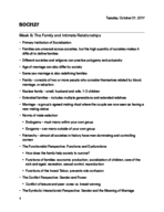 SOCI127 Week 8 Notes