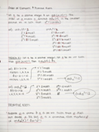 Intro to Number Theory and Cryptology, week 11 notes
