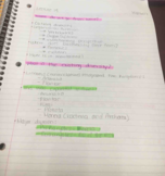 BIO 1500 Week 9 Notes