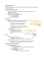 STAT 2103 Week 11 Notes