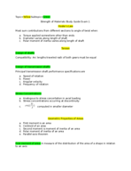 ENGR 2530 Study Guide Exam 2