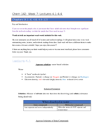 Class Lecture Notes Week 7