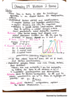 Chemistry 114 Midterm 2 Review Sheet