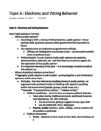 POSC 225 week 11 notes