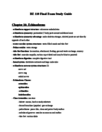 BZ 110 Final Exam Study Guide 