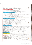 BIO 361 Week 8 Notes