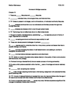 FCS 210 Exam 4 study guide