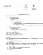 CHM 1045 Week 11 Notes