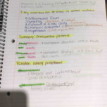 BIO 1500 Week 11 Notes