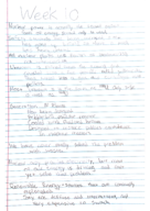 Environmental Biology Week 10 notes