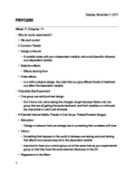 PSYC295 Week 7 Notes
