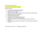 CHM 101 Chapter 9 Notes 