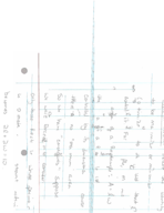 CALCULUS I - WEEK 10 CLASS NOTES