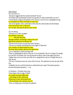 British Literature to 1660 Week 11