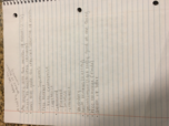 Week 8 Notes