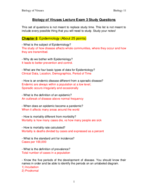 Study Guide for Virology Exam