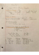 Reactors Exam #2 Study Guide