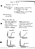 Polymers Exam 2 Review