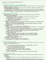 MKT 3820, Chapter 15 Notes